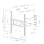 Holmios Support TV avec bras 32-55 pouces