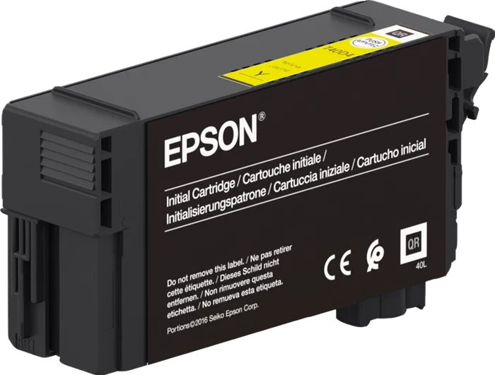Epson Cartouche d'encre T40C440 Jaune 26ml UltraChrome XD2 Singlepack