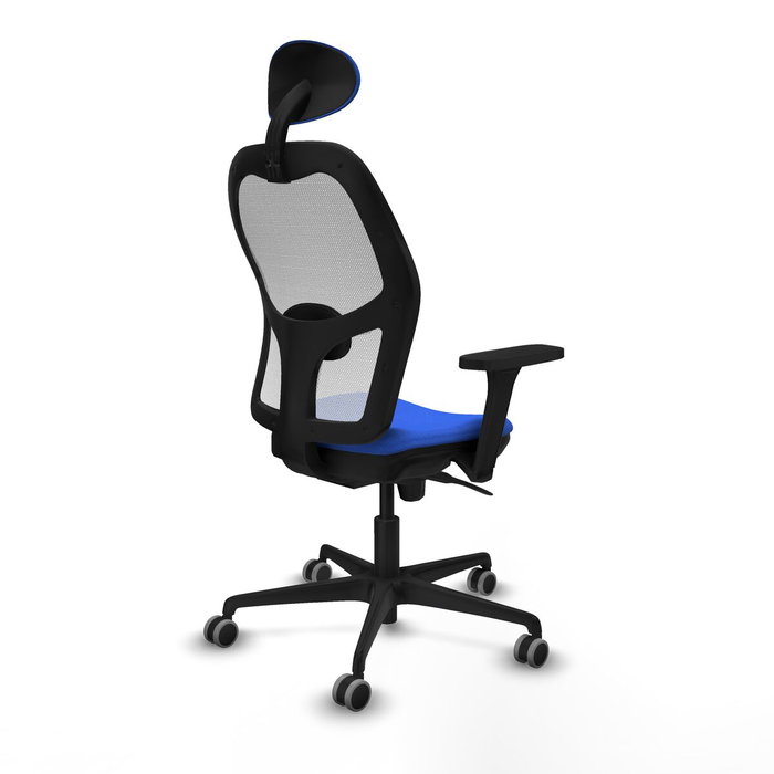 Piqueras y Crespo Chaise de Bureau 3D036G1 Bleu avec Appui-tête Piqueras y Crespo Chaise de Bureau 3D036G1 Bleu avec Appui-tête