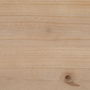 Table de Salle à Manger Blanc Naturel Bois d'épicéa 120 x 60 x 48 cm