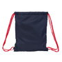 Sac à dos serré par des ficelles Benetton Together Blue marine 35 x 40 x 1 cm