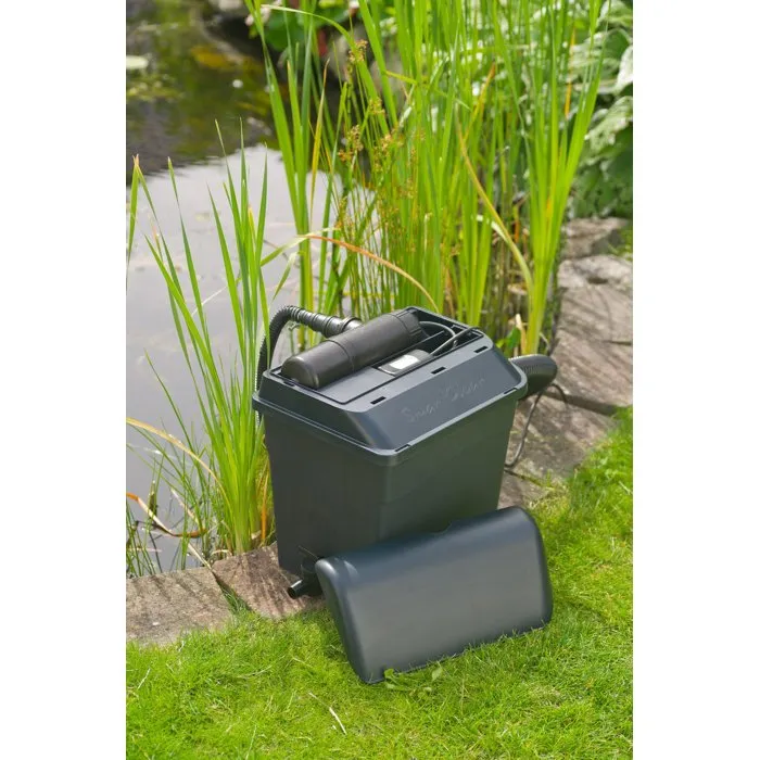 Ubbink SmartClear 6000 PlusSet - Filtre gravitaire pour bassin avec UV-C 7W et pompe proLine 1900 - Filtration bio-mécanique pour 3000 à 6000 litres Ubbink SmartClear 6000 PlusSet - Filtre gravitaire pour bassin avec UV-C 7W et pompe proLine 1900 - Filtration bio-mécanique pour 3000 à 6000 litres