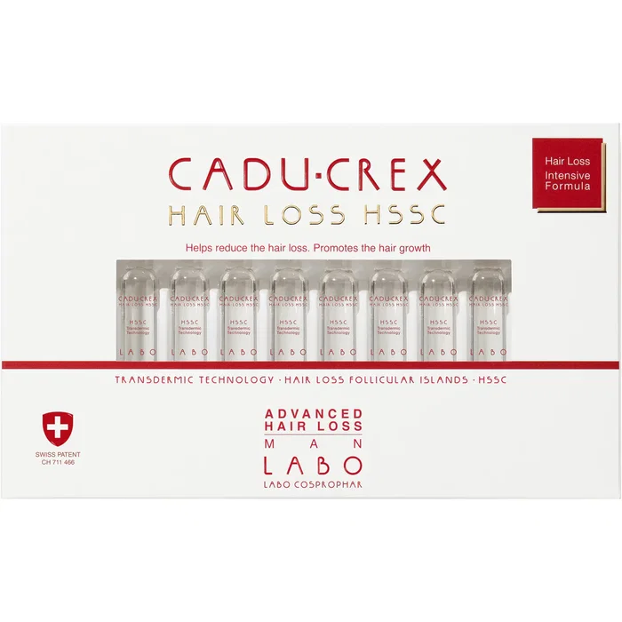 Labo Cadu-Crex Advanced Stage Sérum anti-chute pour hommes, 40 ampoules de 3,5 ml Labo Cadu-Crex Advanced Stage Sérum anti-chute pour hommes, 40 ampoules de 3,5 ml