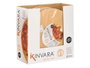 Kinvara Plateau Tournant Rond 30 cm en Bambou et Métal (Set de 12)