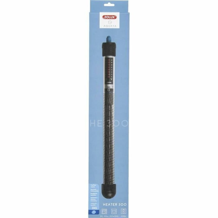 Zolux Chauffage d'aquarium 300W pour eau froide, 36cm Zolux Chauffage d'aquarium 300W pour eau froide, 36cm
