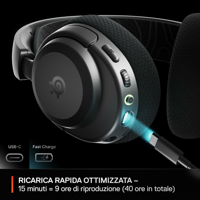 SteelSeries Arctis Nova 3PW Noir SteelSeries Arctis Nova 3PW Noir