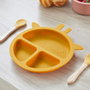 Tom et Zoe Plateau Silicone Girafe avec 3 Compartiments