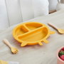 Tom et Zoe Plateau Silicone Girafe avec 3 Compartiments