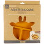 Tom et Zoe Plateau Silicone Girafe avec 3 Compartiments