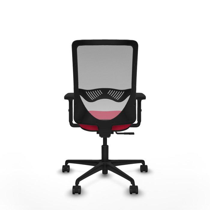 PIQUERAS Y CRESPO Chaise Zulema Synchro Rouge et Gris PIQUERAS Y CRESPO Chaise Zulema Synchro Rouge et Gris