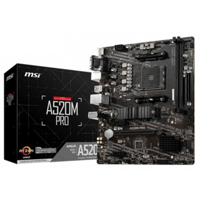 MSI A520M PRO Micro ATX