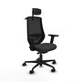Piqueras y Crespo Chaise de Bureau Mardos Noir