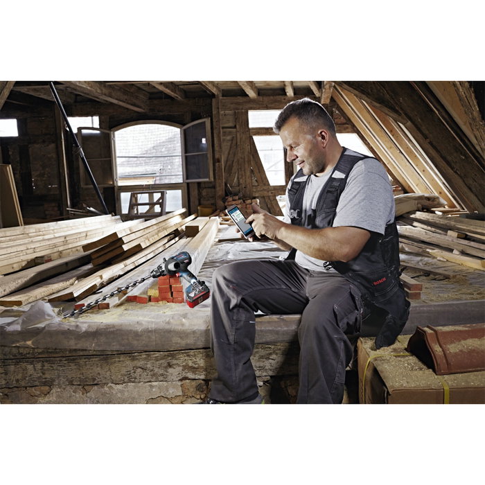 Bosch GSR 18V-110 C Professional Perceuse-visseuse sans fil avec 2x 4,0 Ah