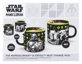 Paladone Products Mug à effet thermique Star Wars: The Mandalorian (Mandalorian et Grogu) đemant
