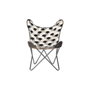 DKD Home Decor Fauteuil Blanc Marron Fer
