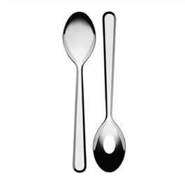 Alessi BG02/14 Amici Cuillères à salade en acier inoxydable 18/10 - Design Big-Game