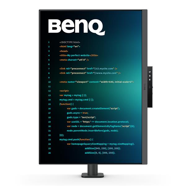 BenQ RD280UA Moniteur IPS 28.2 pouces 4K Ultra HD 3840x2560 3:2 Écran Bureau Ergonomique HDMI USB-C - Noir BenQ RD280UA Moniteur IPS 28.2 pouces 4K Ultra HD 3840x2560 3:2 Écran Bureau Ergonomique HDMI USB-C - Noir