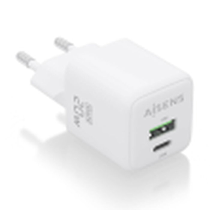 Chargeur mural Aisens ASCH-20W2P010-W Blanc