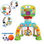 V-Tech Centro De Deportes Basket-Gol 80-533522 - Centre d'activités sportives interactif éducatif pour enfants, version espagnole