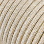 Edm Carrete de câble cordon tubulaire H03VV-F 2 x 0,75 mm² beige, 25 m