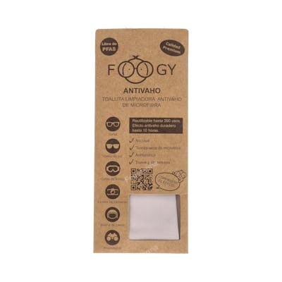 FOOGY Chamoisine de nettoyage anti-buée en microfibre FOOGY Chamoisine de nettoyage anti-buée en microfibre