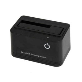 GEMBIRD Station d'accueil USB 2.0 noire, HD32-U2S-5