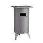 FM Calefacción Barbecue BH7 Ø 42 x 78,4 cm Ronde Gris
