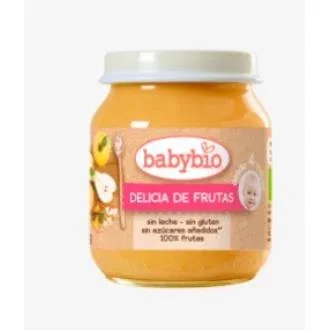 BABYBIO Pot Delicias de Frutas Bio 130g BABYBIO Pot Delicias de Frutas Bio 130g