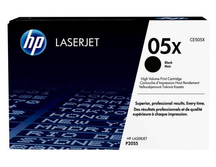 HP Cartouche de toner 05X CE505X Noir (Haute Capacité)