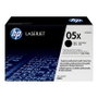 HP Cartouche Toner Noir Original 05X CE505X Haute Capacité 6500 Pages pour Imprimantes Laser HP