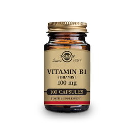 SOLGAR Vitamine B1 100 mg, 100 capsules végétales