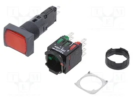 SCHNEIDER ELECTRIC Commutateur bouton-poussoir Harmony XB6 rouge