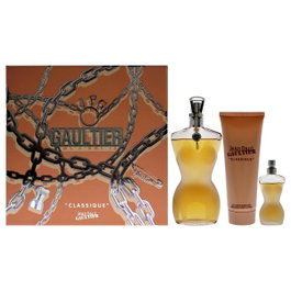 Jean Paul Gaultier Coffret Classique Eau de Toilette pour Femme 100 ml + 10 ml + Lotion Corps 75 ml