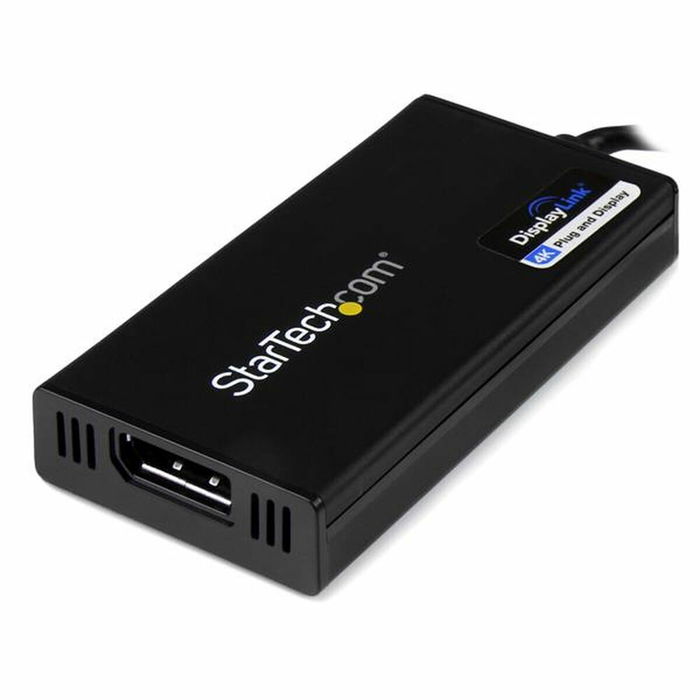Adaptateur Startech USB32DP4K 4K Ultra HD USB Noir