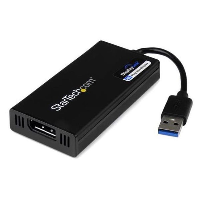 Startech Adaptateur USB 3.0 vers DisplayPort - Convertisseur USB Type A Mâle vers DisplayPort Femelle - Startechcom Startech Adaptateur USB 3.0 vers DisplayPort - Convertisseur USB Type A Mâle vers DisplayPort Femelle - Startechcom