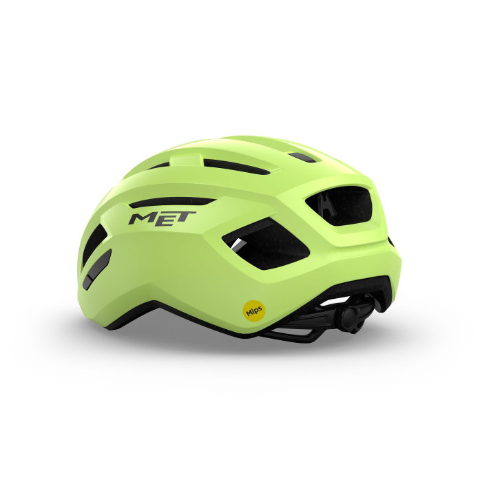 Met Vinci Mips Vert Lime Brillant Taille M Met Vinci Mips Vert Lime Brillant Taille M