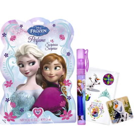Disney Coffret Cadeau Frozen pour Fille : Eau de Toilette 9.5 ml, Stickers Corps et Marque-page