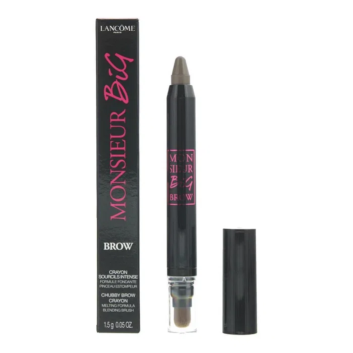 Lancome Monsieur Big Brow Crayon à sourcils et brosse 2-en-1 02 Châtaigne Lancome Monsieur Big Brow Crayon à sourcils et brosse 2-en-1 02 Châtaigne
