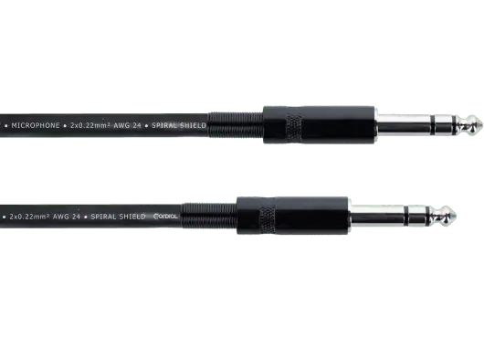 CORDIAL Câble Audio Jack Stéréo 1,5 m