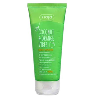 Ziaja COCONUT & ORANGE VIBES Mousse corporelle adoucissante et rafraîchissante 200 ml