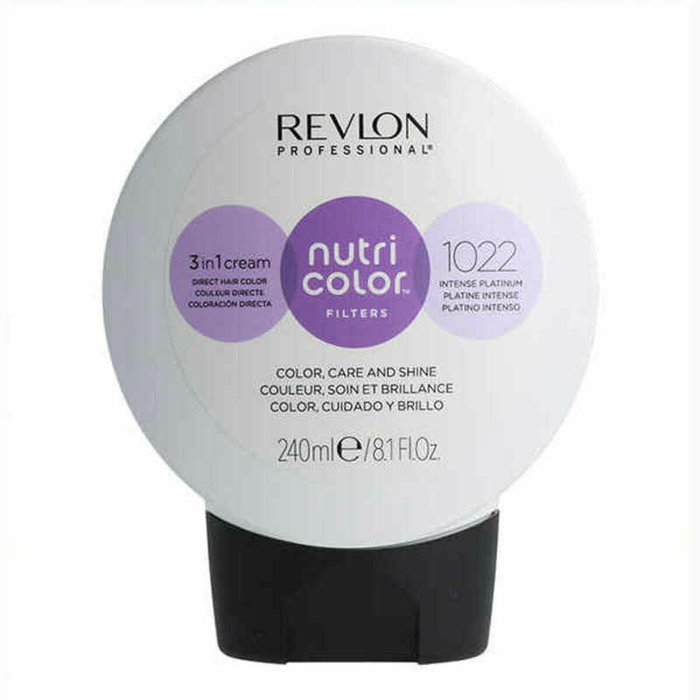 Revlon Nutri Color Filters 1022 Intense Platinum, 240 ml Revlon Nutri Color Filters 1022 Intense Platinum, 240 ml