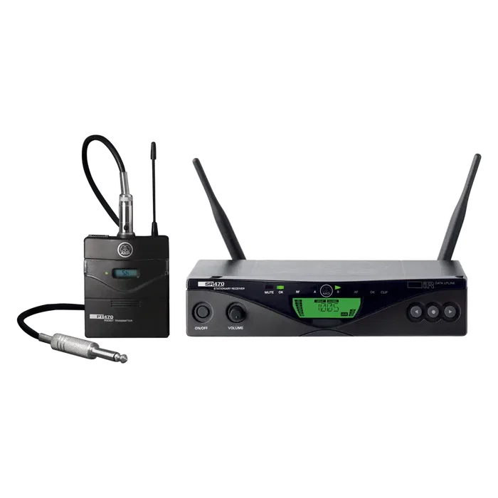 AKG Système sans fil UHF Band 9 avec boîtier et récepteur