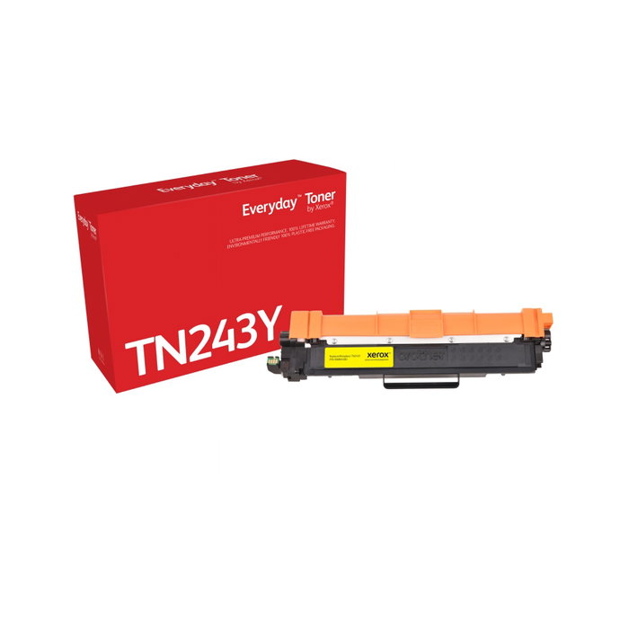 Xerox Everyday Toner Jaune compatible avec Brother TN-243Y Xerox Everyday Toner Jaune compatible avec Brother TN-243Y