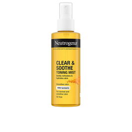 Neutrogena Brume Visage Tonifiante CLEAR & SOOTHE 125 ml - Apaisante et Hydratante au Curcuma