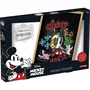 Lansay Collection Sequins Mickey Pop Art avec Cadre en bois