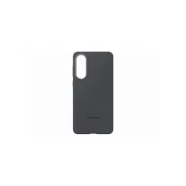 Samsung Coque en silicone pour Galaxy S25 Edge, Noir - Protection anti-chocs et design élégant