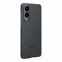 Samsung Coque en silicone Galaxy S25 Edge - Noir