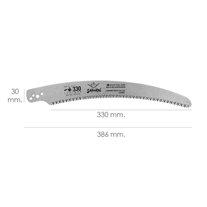 SAMURAI Lame de rechange pour scie GC 330 mm