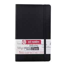 Talens Art Creation Carnet de Dessin Papier Pointillé 13 x 21 cm 80 g 80 Feuilles