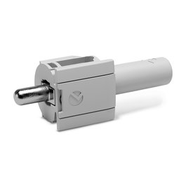 ITALIANA FERRAMENTA Support d'étagère encastrable Kintai, gris zinc